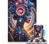 Puzzle de 1000 pièces pour Adultes Oracle céleste, Jeux relaxants, Difficile et Stimulant, Cadeau d'anniversaire Unique 50x75cm