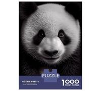 Puzzle De 1000 Pièces pour Adultes Panda Closeup Puzzle, Jouet, Décoration Murale, Difficile Et Stimulant 52x38cm/1000pcs