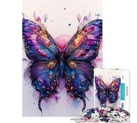 Puzzle de 1000 pièces pour Adultes Papillon Spatial Un défi à relever Jeu Pratique pour Passer Le Temps Pendant Les Vacances à la Maison À partir de 14 Ans (38x52cm)