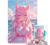 Puzzle de 1000 pièces pour Adultes Paradis Rose Jouets éducatifs et d'apprentissage Jeux familiaux Idées Cadeaux 38x26cm