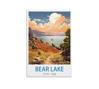 Puzzle de 1000 pièces pour Adultes, Parc d'État de Bear Lake, Utah : Un Puzzle Familial Festif et Stimulant, Une œuvre d'art de qualité supérieure pour se détendre et décorer (70 x 50 cm).