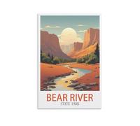 Puzzle de 1000 pièces pour Adultes - Parc d'État de Bear River - Puzzle de 1000 pièces pour Adultes - Un défi Stimulant, idéal pour Vos soirées Jeux - 50 x 70 cm