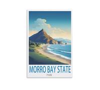 Puzzle de 1000 pièces pour Adultes - Parc d'État de Morro Bay - Puzzle en Bois de 1000 pièces - Jeu éducatif pour Adultes et Enfants - Jeu de détente Familial - 52 x 38 cm