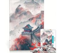 Puzzle de 1000 pièces pour Adultes, Paysage Chinois, Jeu de réflexion, activités Amusantes à la Maison, Collection d'artistes, Beaux-Arts 38x26cm