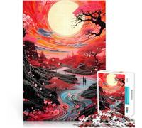 Puzzle de 1000 pièces pour Adultes Paysage coloré étonnant ，pour Les 14 Ans et Plus Jouets Cadeaux pour la Famille Activités Amusantes à la Maison, Cadeaux d'anniversaire, Cadeaux de Voyage。
