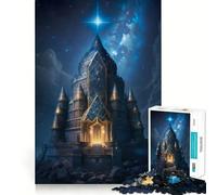 Puzzle de 1000 pièces pour Adultes Paysage onirique utopique »,Jeu de réflexion Amusant avec Technologie de découpe Laser avancée,défi Stimulant pour Passer Le Temps (38x26cm)