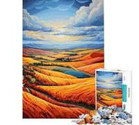 Puzzle de 1000 pièces pour Adultes Paysages naturels Activités ludiques à la Maison Décoration Murale Jeux relaxants Convient aux Personnes de 14 Ans et Plus (38x52cm)