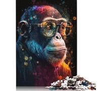 Puzzle de 1000 pièces pour Adultes - Peinture d'un Moulin à Vent - Puzzle en Bois - Cadeau - 1000 pièces (75 x 50 cm)