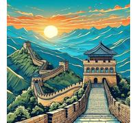 Puzzle de 1000 pièces pour adultes - Peintures décoratives de paysage mural chinois - Chaque pièce est unique, la technologie Softclick signifie que les pièces s'emboîtent parfaitement
