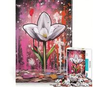 Puzzle de 1000 pièces pour Adultes Perce-Neige Jeu de Construction améliore la mémoire Cadeau Unique pour Un Anniversaire ou Noël 50x75cm