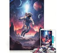 Puzzle de 1000 pièces pour Adultes Perdus dans l'espace Jeu Familial décoration intérieure idéal pour Un Bureau 38x52cm