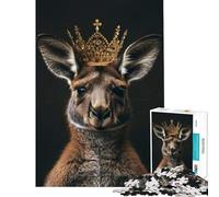 Puzzle de 1000 pièces pour Adultes Petit Roi Kangourou Un Jeu éducatif Stimulant et Original (38x26cm)