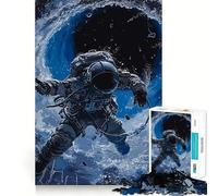 Puzzle de 1000 pièces pour Adultes Piégé dans Un Trou Galactique Jeu de logique et d'assemblage précis Jouet Amusant Jeu Gratuit Cadeau d'anniversaire (50x75cm)