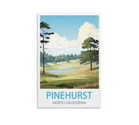 Puzzle de 1000 pièces pour Adultes, Pinehurst, Californie du Nord. Puzzle Classique de 1000 pièces pour Adolescents, garçons et Filles (38 x 26 cm).