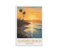Puzzle de 1000 pièces pour Adultes - Plage de Guiones, Costa Rica - 38 x 52 cm