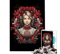 Puzzle de 1000 pièces pour Adultes Portrait d'une Jeune Fille Slave pour stimuler Le Cerveau Tout en s'amusant Jeu éducatif et Humoristique à partir de 14 Ans (38x52cm)
