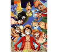 Puzzle de 1000 Pièces pour Adultes - Poster Manga One Piece Jigsaw Puzzle - Jeu Familial Amusant au Design Unique - Jouet pour Cadeau Educatif aux Adolescents et Enfants 75 x 50 cm