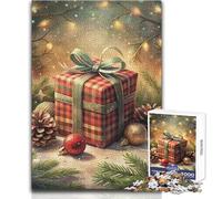 Puzzle de 1000 pièces pour Adultes, pour Noël, Nature Morte, Anti-Stress, Casse-tête, Excellent Cadeau et Jouet (Taille 38x26cm)