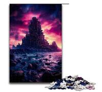 Puzzle de 1000 pièces pour Adultes Première Navigation sur PURPLES Jeu de Puzzle à Monter soi même Idée Cadeau de Noël pour Les Adolescents de 14 Ans et Plus 75x50cm