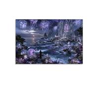 Puzzle de 1000 pièces pour Adultes, Puzzle 3D, Images Haute résolution, décoration intérieure, Salon, décoration Murale.Paysage Marin de cathédrale Fantastique 38x52cm