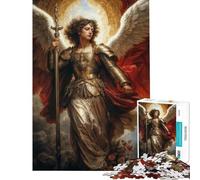 Puzzle de 1000 pièces pour Adultes Puzzle de l'archange Raphaël Décoration intérieure Jouet Cadeau pour Femmes Cadeaux pour Amis et Famille (38x26cm)