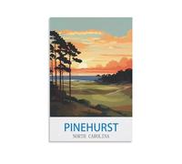Puzzle de 1000 pièces pour Adultes, Puzzle du lac de Pinehurst en Caroline du Nord, Puzzle de 1000 pièces à Peindre pour Adultes, Puzzle Stimulant à réaliser soi-même, 38 x 26 cm