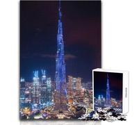 Puzzle de 1000 pièces pour Adultes, Puzzle Dubai Impossible Game, Cadeau pour Femmes, Jouet Anti-Stress, Dimensions 38x52cm