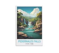 Puzzle de 1000 pièces pour Adultes Puzzle en Papier du Parc d’État de Pedernales Falls 1000 pièces Jeu de décompression 52x38cm