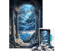 Puzzle de 1000 pièces pour Adultes Puzzle Les Échos de l'Atlantide Jeu de réflexion et de logique pour Adultes Cadeau Unique pour Un Anniversaire ou Noël (Dimensions 38x52cm)