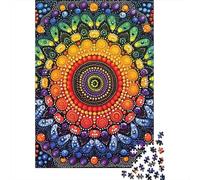 Puzzle de 1000 Pièces pour Adultes | Puzzle Mandalas | 1000 Pièces Puzzle pour Jeux Éducatifs, Décoration De La Maison (75x50cm)