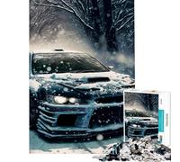 Puzzle de 1000 pièces pour Adultes Puzzle Mitsubishi Lancer Evo V Jeu de réflexion pour Adolescents Une œuvre d'art Cadeau Stimulant (Dimensions 50x75cm)