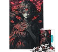 Puzzle de 1000 pièces pour Adultes Puzzle Troisième œil Puzzle pour Adolescents Jeu Familial Course de Vitesse Interaction Parent-Enfant (Taille 38x52cm)