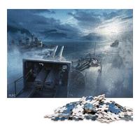 Puzzle de 1000 pièces pour Adultes « Que la Bataille Commence » - Puzzle carré pour Adultes et Puzzles en Papier - Décoration intérieure - Idée Cadeau - 38 x 26 cm / 1000 pièces