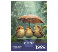 Puzzle De 1000 Pièces pour Adultes Rainy Day Birds -2 Puzzle pour Adultes, Jouet Anti-Stress Amusant Et Humoristique, Idéal comme Cadeau 70x50cm/1000pcs