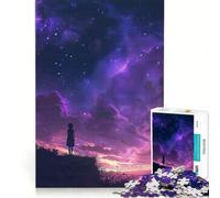 Puzzle de 1000 pièces pour Adultes Regard céleste, Jeu éducatif, défi Stimulant, renforce Les Liens d'amour Entre Les Couples 38x26cm