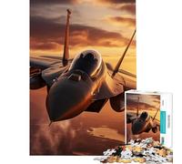 Puzzle de 1000 pièces pour Adultes représentant des Avions de Chasse Un Jeu addictif pour cultiver la Patience l'analyse et la logique Idée Cadeau d'anniversaire (38x52cm)