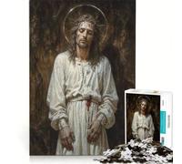 Puzzle de 1000 pièces pour Adultes représentant Jésus-Christ Jeu de réflexion Difficile Cadeau Original pour Un Anniversaire ou Noël 38x52cm