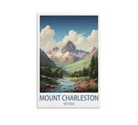 Puzzle de 1000 pièces pour Adultes, représentant Le Mont Charleston, Nevada. Jeu éducatif et décoration pour la Maison (26 x 38 cm).