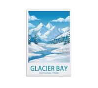 Puzzle de 1000 pièces pour Adultes, représentant Le Parc National de Glacier Bay. Jeu éducatif idéal pour se détendre et décorer Un Mur (52 x 38 cm).