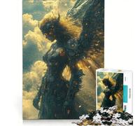 Puzzle de 1000 pièces pour Adultes représentant Un Ange Cyborg mécha Un Jeu éducatif Difficile et Stimulant idéal comme Cadeau 50x75cm
