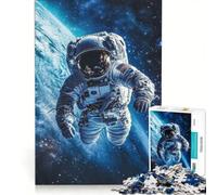 Puzzle de 1000 pièces pour Adultes, représentant Un Astronaute dans l'espace Jeu éducatif et Stimulant intellectuel, idéal comme Cadeau 50x75cm