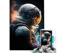 Puzzle de 1000 pièces pour Adultes représentant Un Astronaute endormi Un Jeu éducatif Stimulant et décoratif (Dimensions 75x50cm)