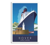 Puzzle de 1000 pièces pour Adultes, représentant Un Bateau de croisière dans Le Port de Douvres (70 x 50 cm). Jeu éducatif et ludique.