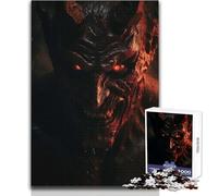 Puzzle de 1000 pièces pour Adultes, représentant Un Diable, idéal pour se détendre et s'amuser Découpe précise et de qualité supérieure Dimensions:50x75cm