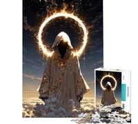 Puzzle de 1000 pièces pour Adultes représentant Un être céleste sans Visage idéal pour Un Jeu éducatif et intellectuel Une activité Artistique ou Un Cadeau pour Toute la Famille (Taille 50x75cm)