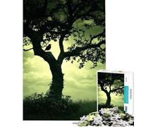 Puzzle de 1000 pièces pour Adultes représentant Un Oiseau en Silhouette sur Un Arbre Un défi à relever en Famille Jeu Familial adapté aux Personnes de 14 Ans et Plus (38x26cm)