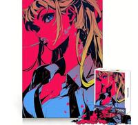 Puzzle de 1000 pièces pour Adultes représentant Une Fille d'anime avec Une Cigarette Activité de Loisirs stimulante et Cognitive Format idéal, Cadeau Parfait (50x75cm)