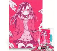 Puzzle de 1000 pièces pour Adultes, représentant Une Fille d'anime enchaînée Jeu éducatif, défi de Vitesse Manuelle, idéal comme Cadeau pour Toute la Famille 50x75cm