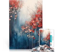 Puzzle de 1000 pièces pour Adultes Rêve Floral Aquarelle Jouet éducatif d'apprentissage Car C'est Un pour Toute la Famille 75x50cm