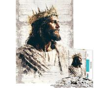 Puzzle de 1000 pièces pour Adultes Roi des Rois Jeu de Puzzle Manuel Course de Vitesse idéal comme Cadeau pour Toute la Famille (Taille 38x52cm)